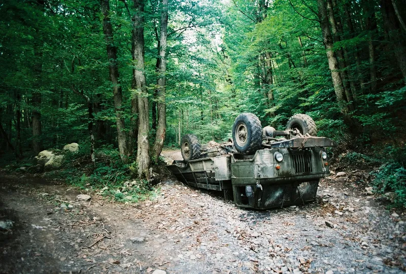 En route to Babukh-Aul settlement